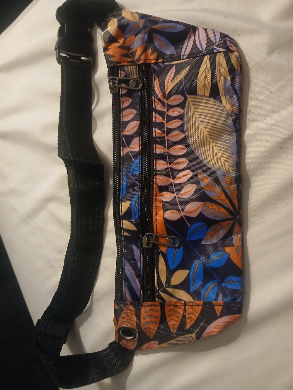 Floral Leaf Waist Bag New
